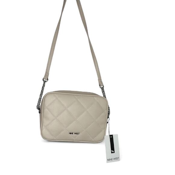 NINE WEST Madelain Mini Crossbody Bag in Milk NWT - Picture 7 of 7